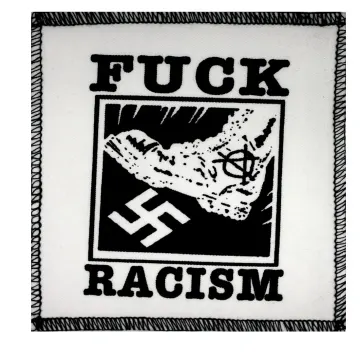 Fuck Racism Cloth Patch