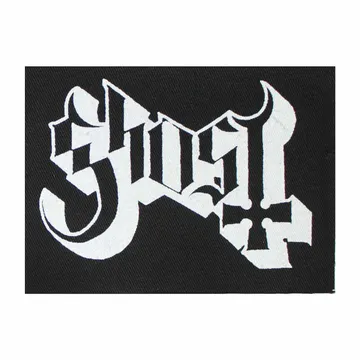 Ghost Cloth Logo Patch