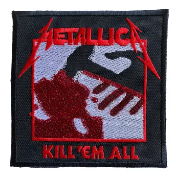 Metallica Kill Em All Embroidered Patch