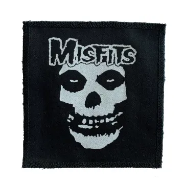 Misfits Fiend Face and Logo Cloth Patch