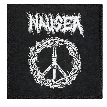 Nausea Peace Sign Cloth Patch