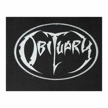 Obituary Cloth Patch