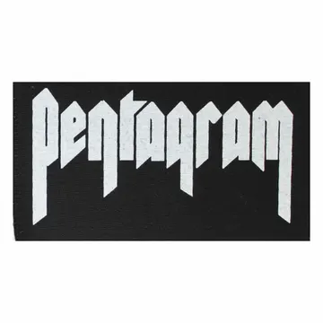 Pentagram Band Cloth Patch