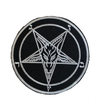 Pentagram Baphomet Goat Patch