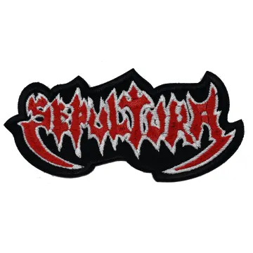 Sepultura Logo Embroidered Patch