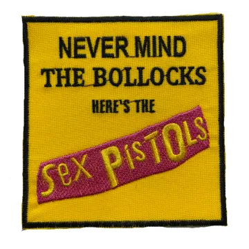 Sex Pistols Embroidered Patch