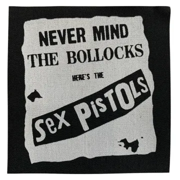 Sex Pistols Never Mind the Bollocks Cloth Patch