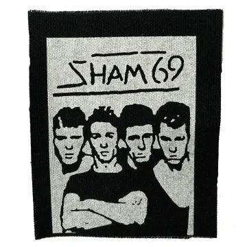 Sham69 Black Cloth Patch