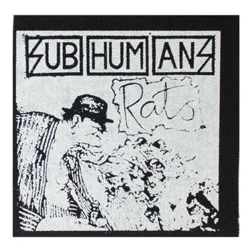Subhumans Rats Cloth Patch