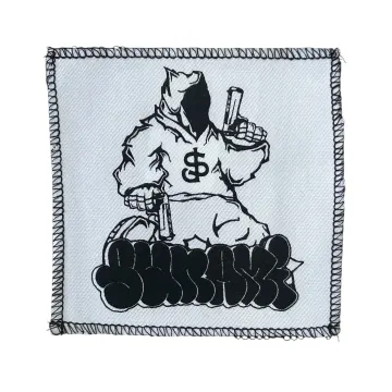 Sunami There is No Justice Its Just Us White Cloth Patch
