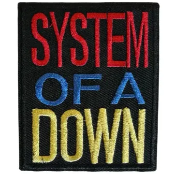 System Of A Down Armenian Embroidered Tricolor Patch