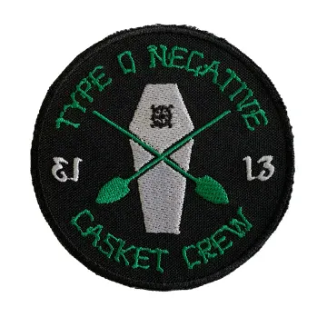 Type O Negative Casket Crew Embroidered Patch