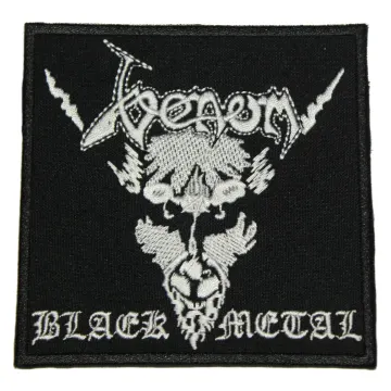 Venom Black Metal Embroidered Patch