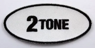 2 Tone - Small Embroidered Patch
