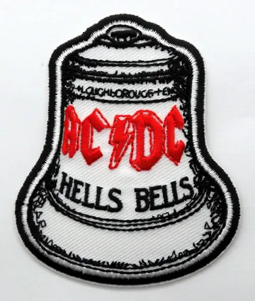 AC/DC - 'Hells Bells' Sew-on Embroidered Patch