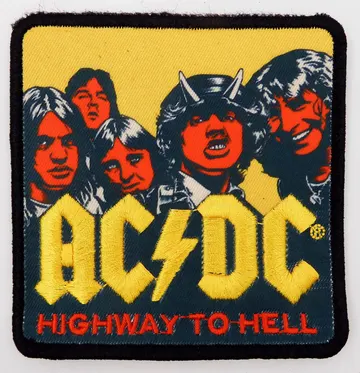 AC/DC - 'Highway to Hell' Sew-on Patch