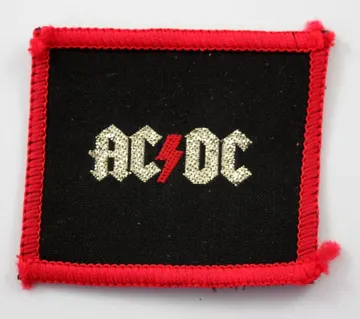 AC/DC - 'Logo' Small Woven Patch