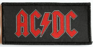 AC/DC - 'Red Logo' Woven Patch