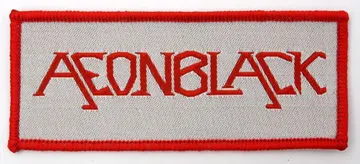 Aeonblack - 'Logo' Woven Patch