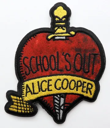 Alice Cooper - 'School's Out' Patch