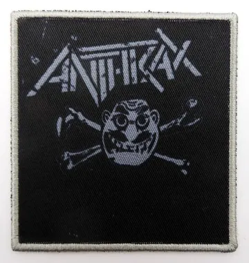 Anthrax - 'Crossbones' Printed Patch