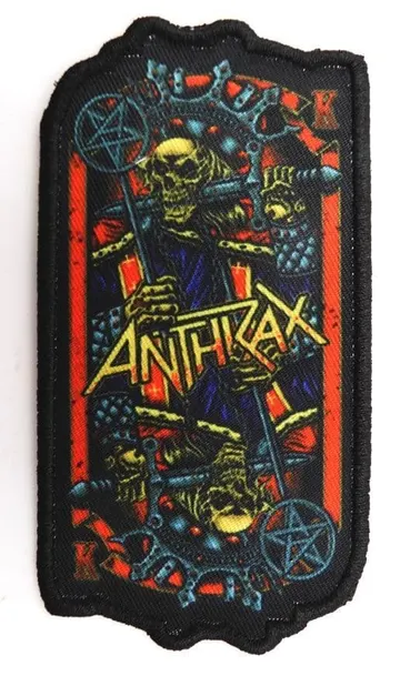 Anthrax - 'Evil King' Printed Patch
