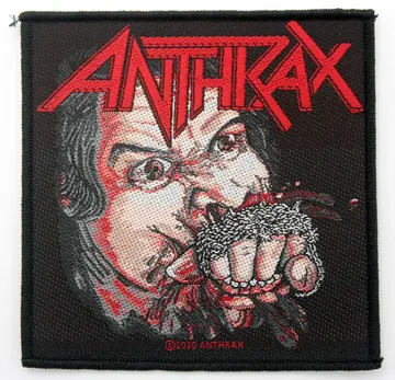 Anthrax - 'Fistful of Metal' Woven Patch