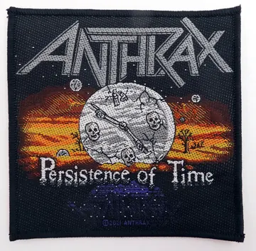 Anthrax - 'Persistence of Time' Woven Patch