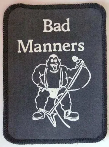 Bad Manners - 'Buster' Printed Patch