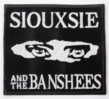 Siouxsie & the Banshees - 'Eyes' Embroidered Patch