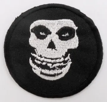 Misfits - 'Skull' Round Embroidered Patch