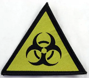 Biohazard - 'Logo' Woven Patch