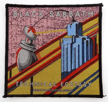 Black Sabbath - 'Technical Ecstasy'  Woven Patch