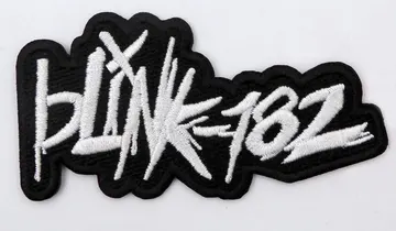 Blink 182 - 'Scratch Logo' Embroidered Patch