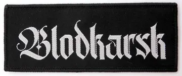 Blodkarsk - 'Logo' Woven Patch