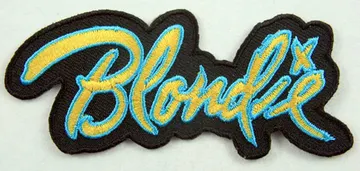 Blondie - 'Name' Embroidered Patch