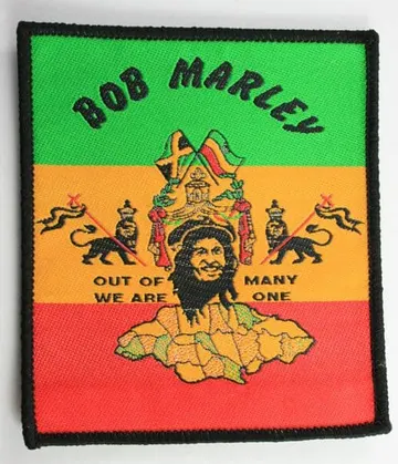 Bob Marley - 'Out of Many' Vintage Woven Patch