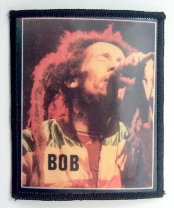 Bob Marley - 'Singing' Photo Patch