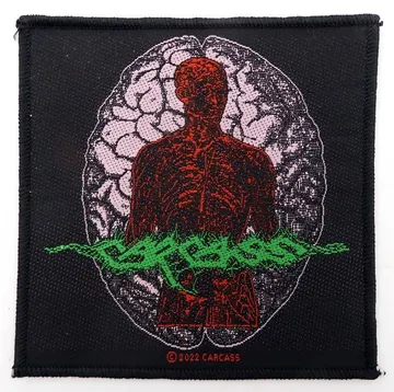 Carcass - 'Cabeza' Woven Patch