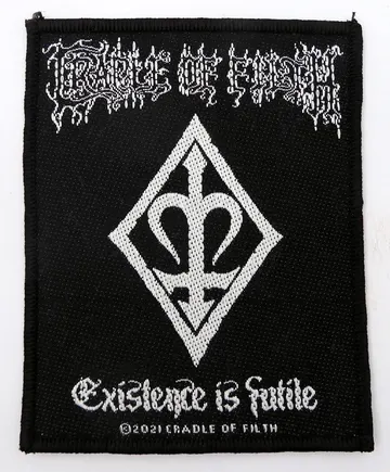 Cradle of Filth - 'Existence is Futile' Woven Patch