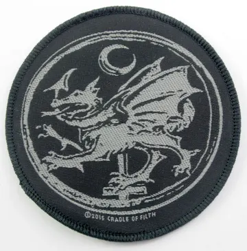 Cradle of Filth - 'Order of the Dragon' Woven Patch