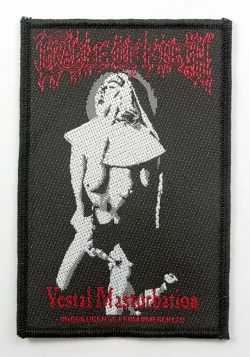 Cradle of Filth - 'Vestal Masturbation' Woven Patch