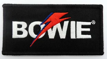 David Bowie - 'Aladdin Sane Logo' Embroidered Patch