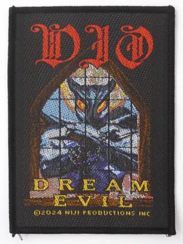 Dio - 'Dream  Evil' Woven Patch