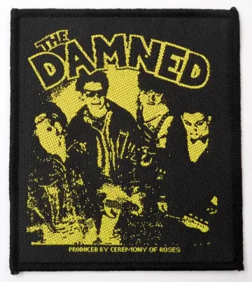 The Damned - 'Young, Hot, Loud And Stiff' Woven Patch