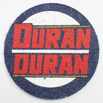 Duran Duran - 'Name' Printed Denim Patch