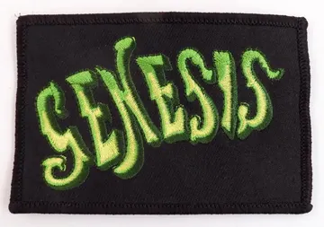Genesis - 'Green Logo' Woven Patch