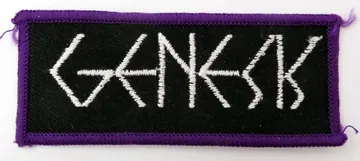 Genesis - 'Logo' Embroidered Patch