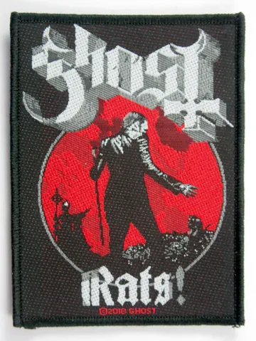 Ghost - 'Rats' Woven Patch