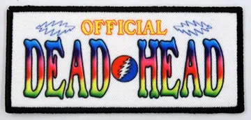 Grateful Dead - 'Dead Head' Sew-on Printed Patch